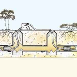 Multi size flow thru pipe plugs are available for gravity flow or pump diversion